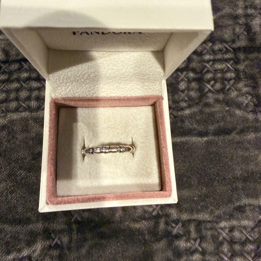 Pandora Silver Ring Stack - image 4
